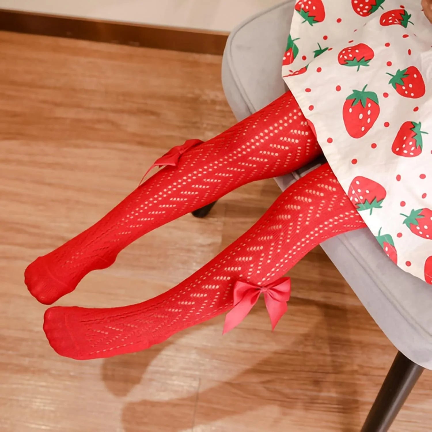 Baby Girl Tights Cute Bow Knit Leggings Toddler Stockings Cotton Pantyhose Infant Hollow Out Newborn Pants