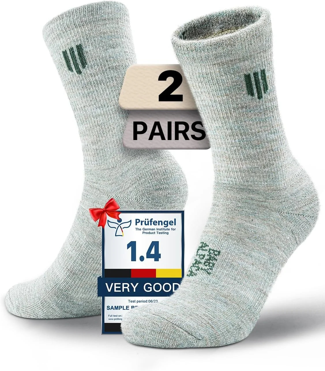 Juclise Baby Alpaca Wool Lightweight Micro Crew Socks for Men & Women