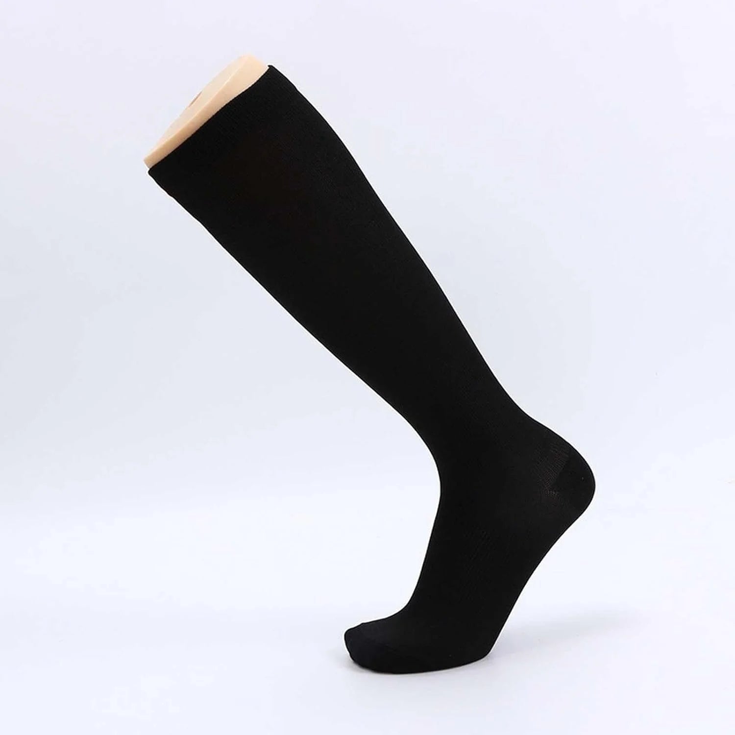 1 Pairs Compression Socks for Men & Women 20-30 mmHg Knee High Nurse Running Medical and Travel Athletic