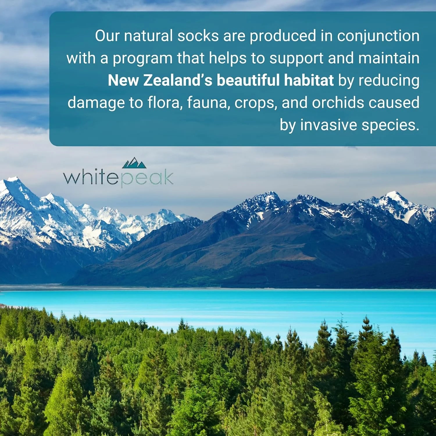 whitepeak Genuine Merino Wool and Possumdown Blended Socks from New Zealand