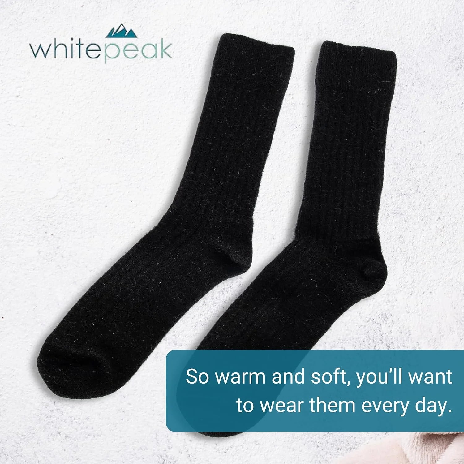 whitepeak Genuine Merino Wool and Possumdown Blended Socks from New Zealand