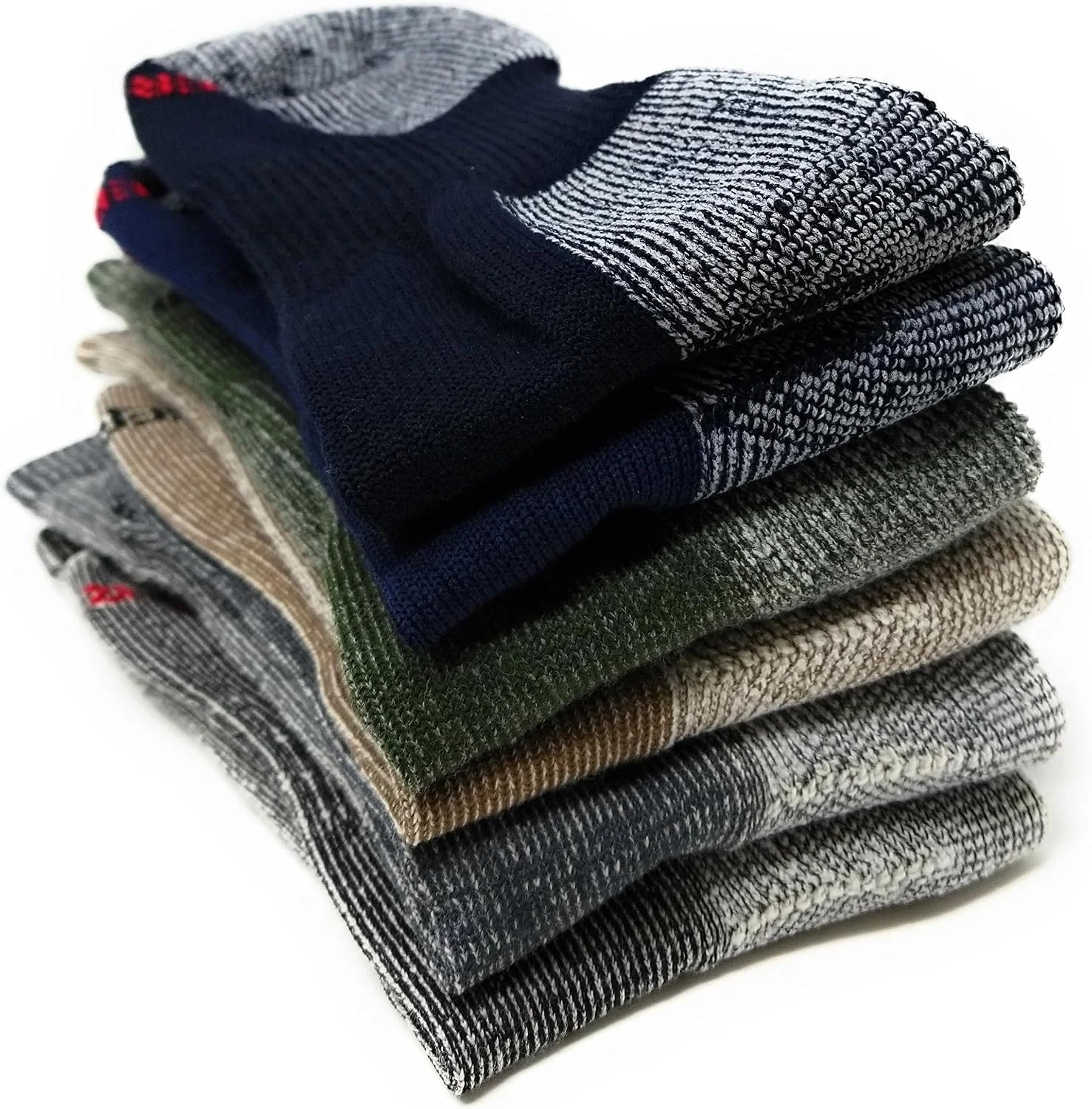 J.B. Field's Hiker GX 74% Merino Wool Hiking Crew Sock, All Season, Trekking & Outdoor Activity, 3 Pairs