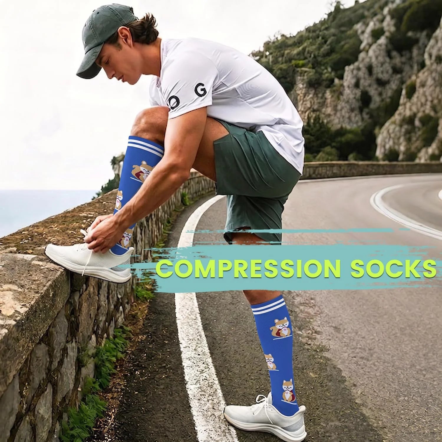 Copper Compression Socks 15-20 mmHg for Men & Women 8 Pairs – Circulation Support for Nurses, Travel, Running, Hiking, Soccer
