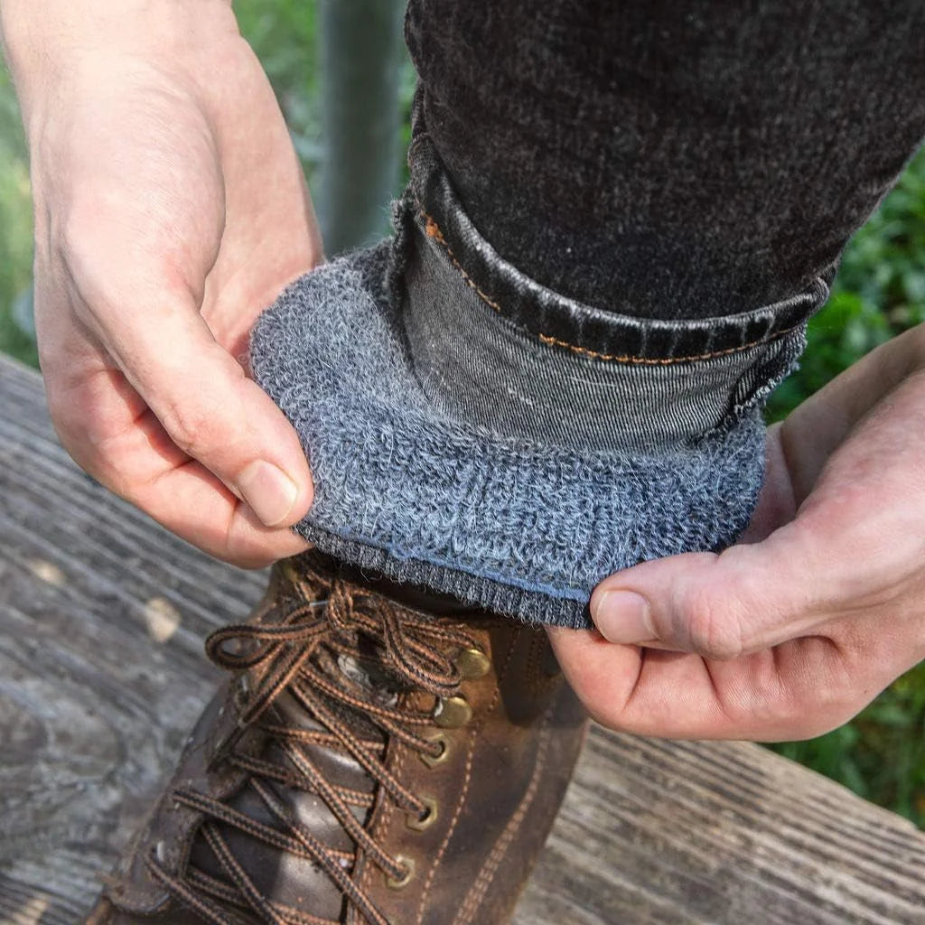 American Mammoth Alpaca Wool Socks for Men & Women Casual Outdoors Hiking Boot 50% Alpaca Wool 50% Merino Wool Blend