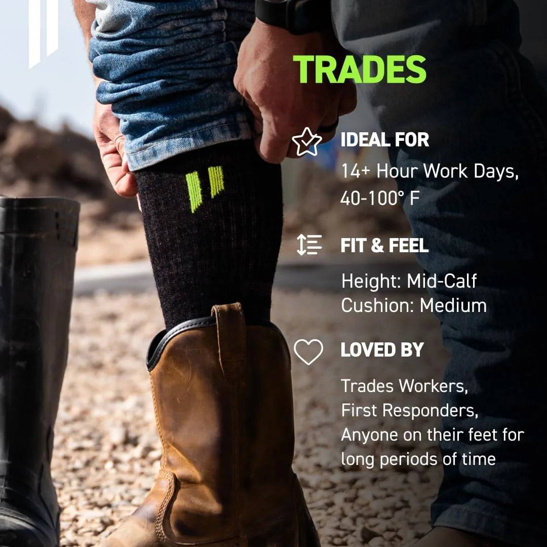 HOLLOW Alpaca Trades Socks for Men & Women, Moisture Wicking Alpaca Socks