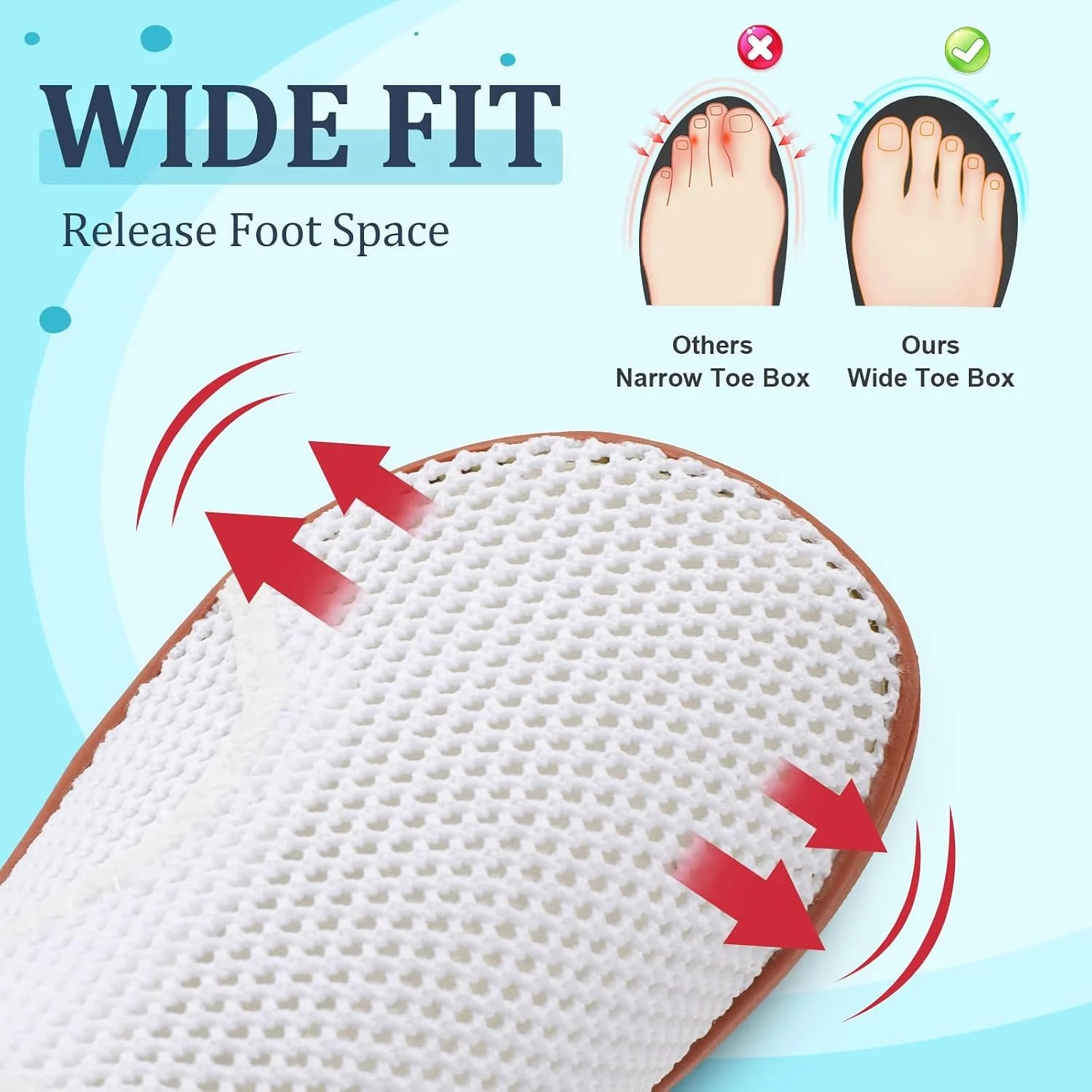 Scurtain Womens Beach Water Shoes Wide Walking Shoes Barefoot Flat Sandals